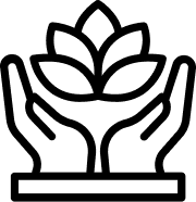 Blank black space