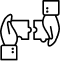 Blank black space
