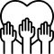 Blank black space
