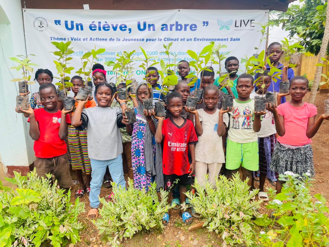 LIVE-EX in Togo: “One Student, One Tree” Empowering Youth for Climate Action in Kloto